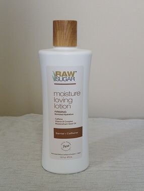 Raw Sugar Moisture Loving Lotion - Santal + Caffeine